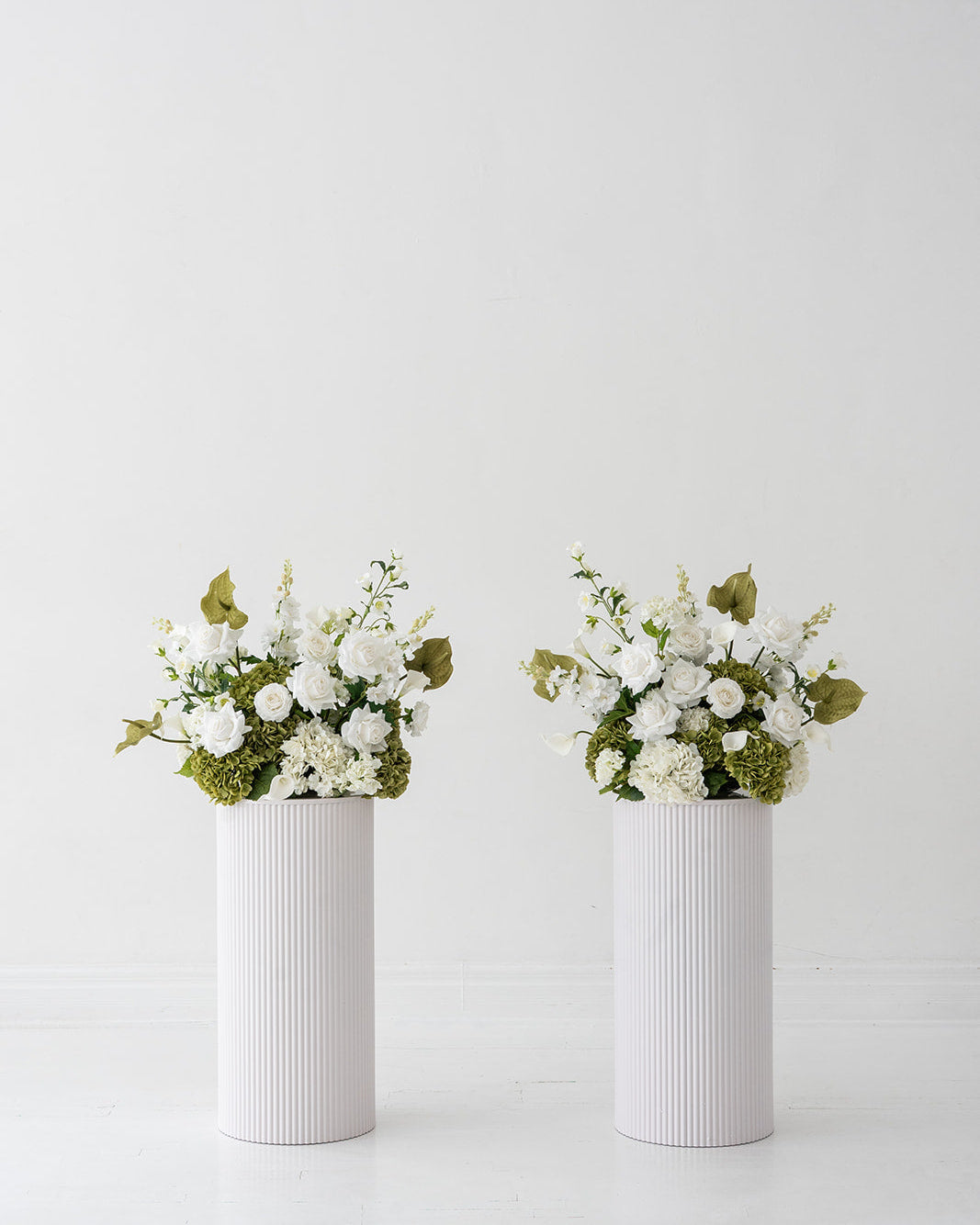 Cream & Green Cloud Arrangement