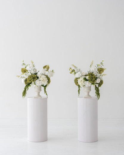Cream & Green Urn Arrangement