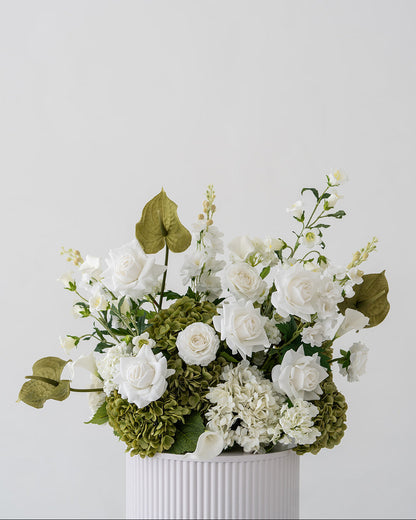 Cream & Green Cloud Arrangement