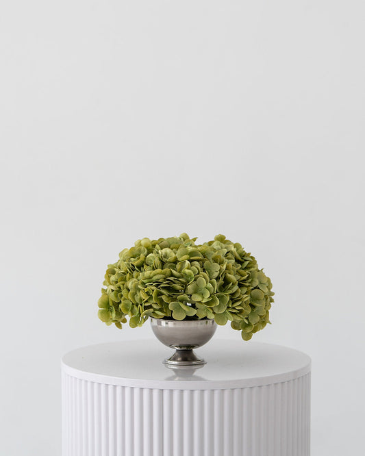Hydrangea Petite Centerpiece (Green)