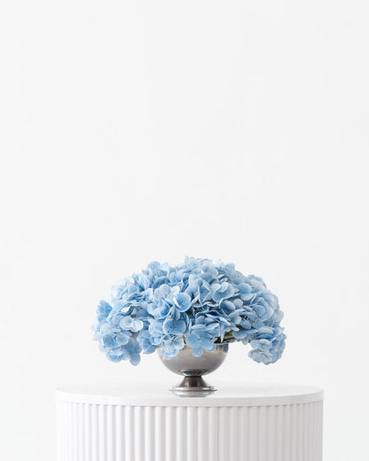 Hydrangea Petite Centerpiece (Blue)