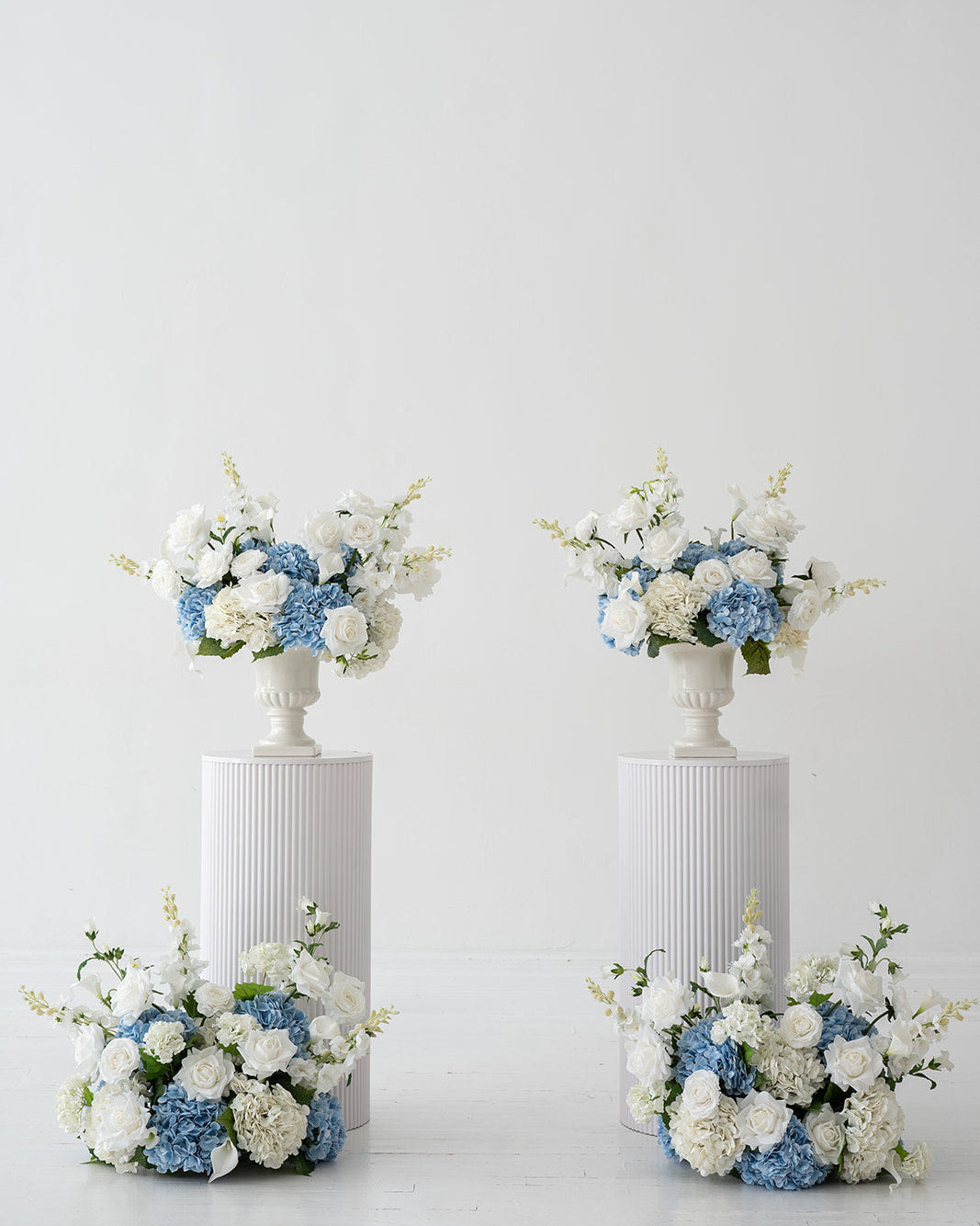 Blue & White Statement Arrangement Set (4 pieces)