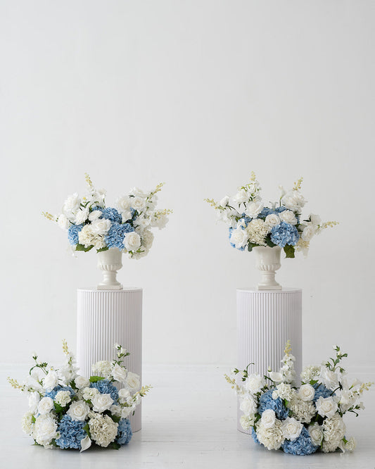 Blue & White Statement Arrangement Set (4 pieces)
