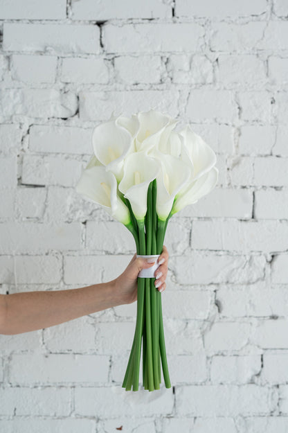 calla lily flower arrangements for weddings The Charlotte Bouquet (Bride Size) – Forever Floral Co