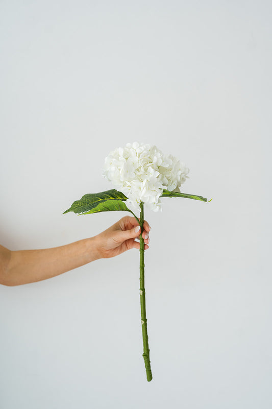 White Hydrangea (Real Touch)
